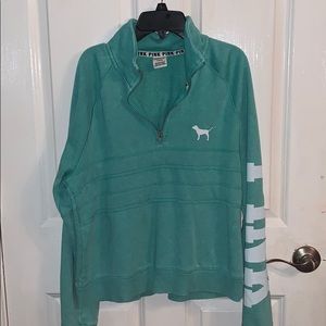 Victoria secret aqua hoodie